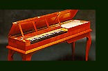 Fancy Double-Fretted Hubert Clavichord 